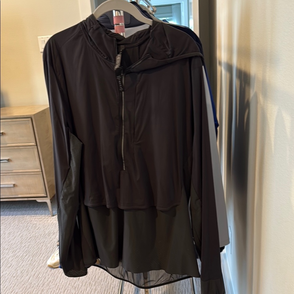 Lululemon Athletica Black Hooded Jacket